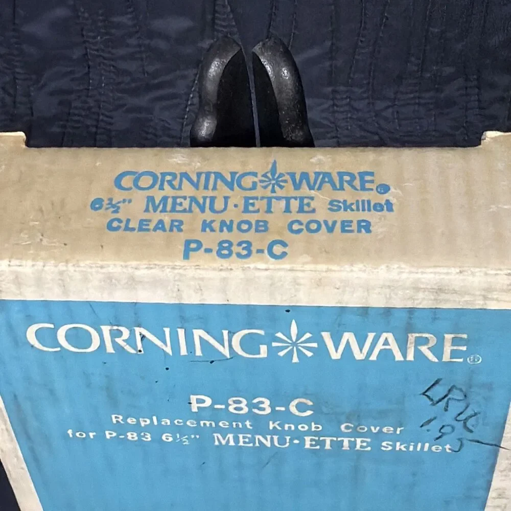 NOS Vintage Corning Ware P-83-C Replacement Glass Lid Cover for P-83 Skillet